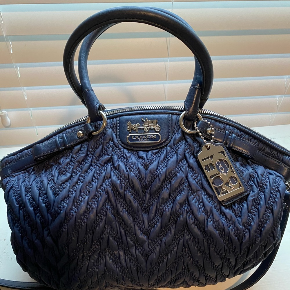 Coach Madison 70th Anniversary Quilted Nylon Bag